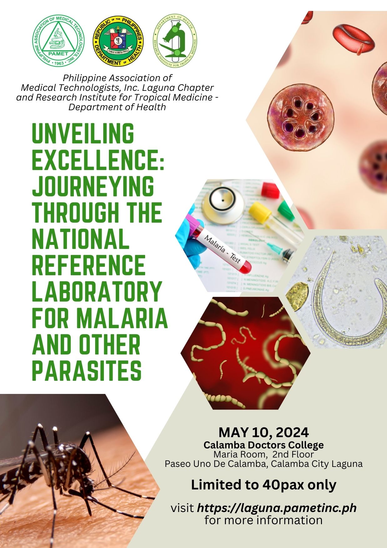 Unveiling Excellence: Journeying through the National Reference Laboratory for Malaria and other Parasites