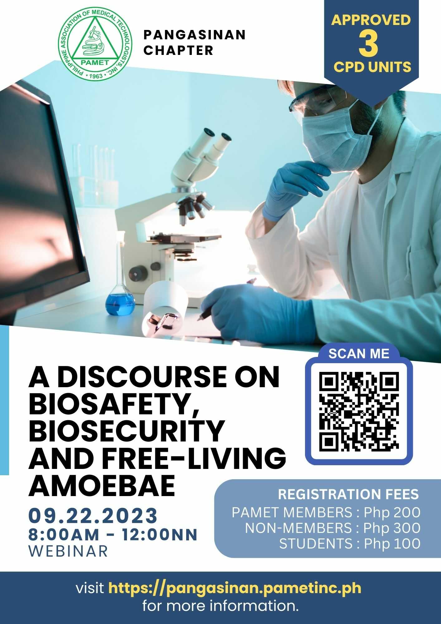 A Discourse on Biosafety, Biosecurity and Free-living Amoebae
