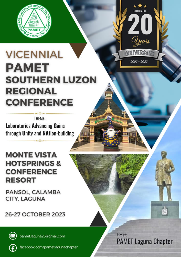 20th PAMET Southern Luzon Regional Conference