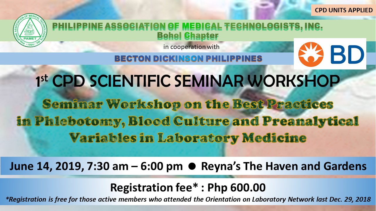 1st CPD Scientific Seminar Workshop