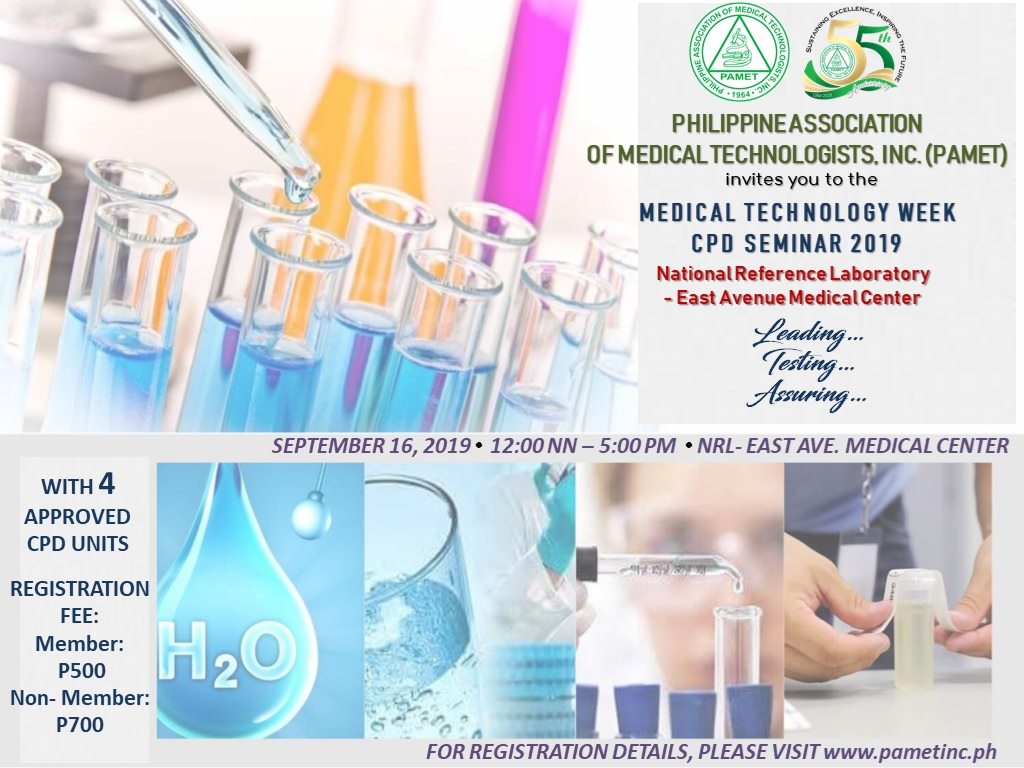 Medical Technology Week CPD Seminar 2019