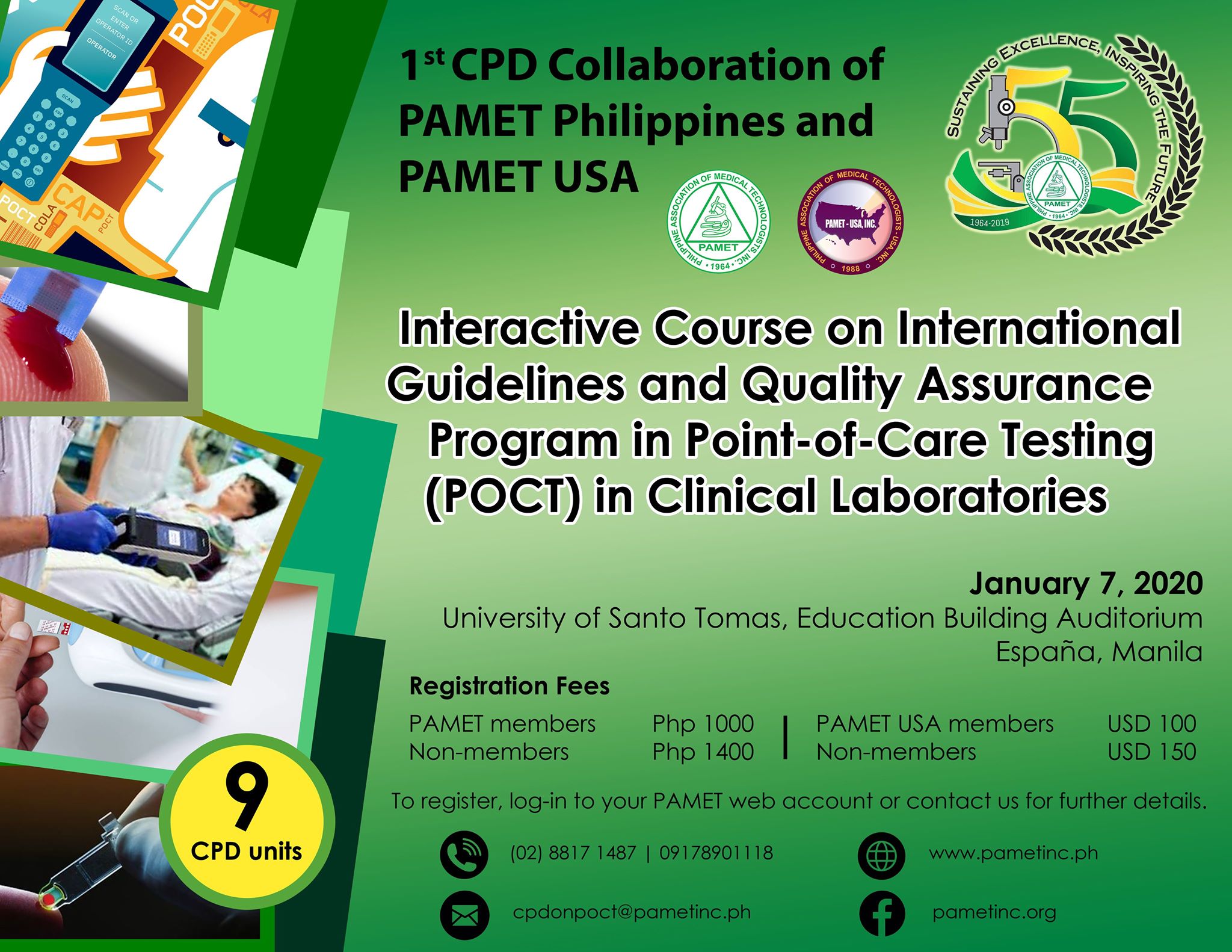 1st CPD Collaboration of PAMET Philippines and PAMET USA
