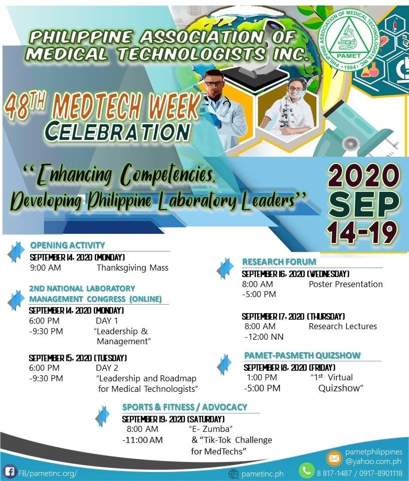 48th Medical Technology Week Celebration